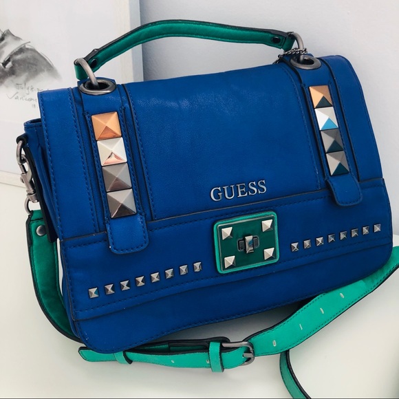 Guess Handbags - Guess Shoulder Handbag Sapphire